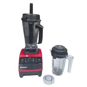 Vitamix 5200 Blender Red Bundle Professional Grade 64oz & 32oz Containers